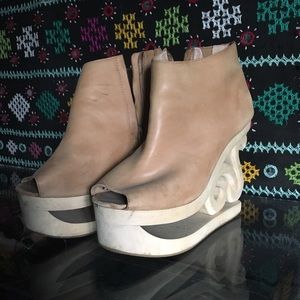 Very unique Jeffery Campbell platforms!